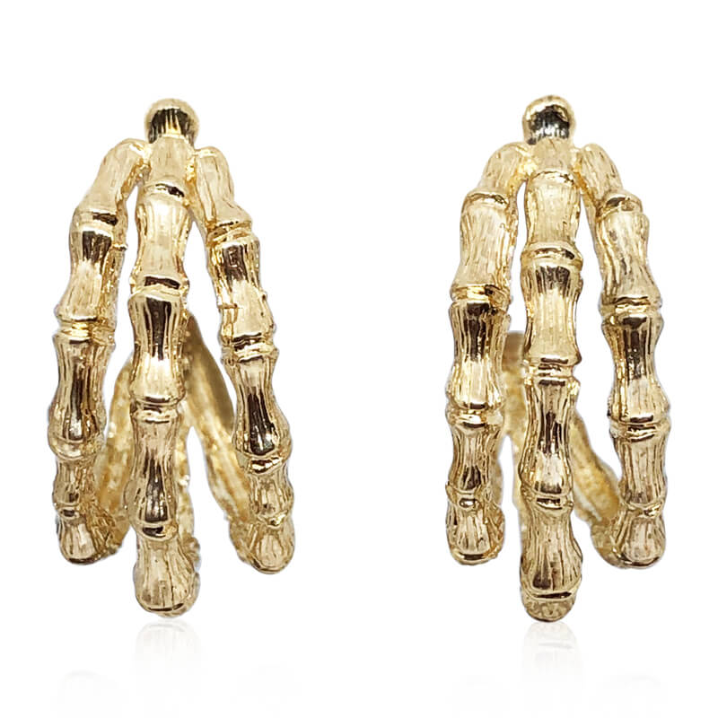 Bamboo Earrings- Estate