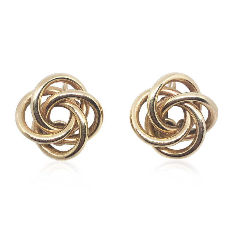 Love Knot Earrings- Estate