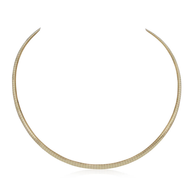 3.25mm Omega Necklace- Estate