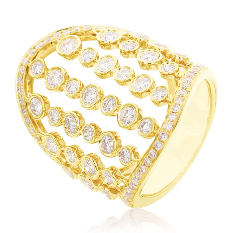1.83ct. Fancy Diamond Ring