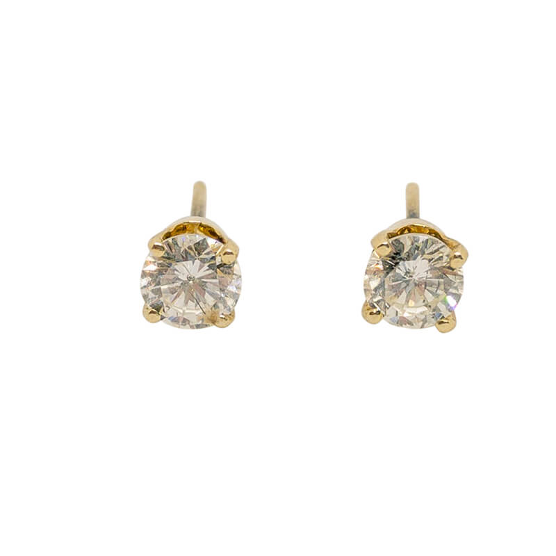.70ct. Round Studs