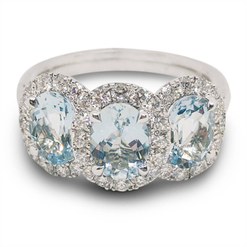 1.99ct. Aqua Ring